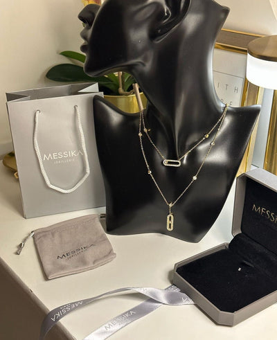 EXCLUSIVE | Mollyanne Diamanté Halskæde