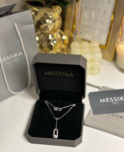 EXCLUSIVE | Mollyanne Diamanté Halskæde