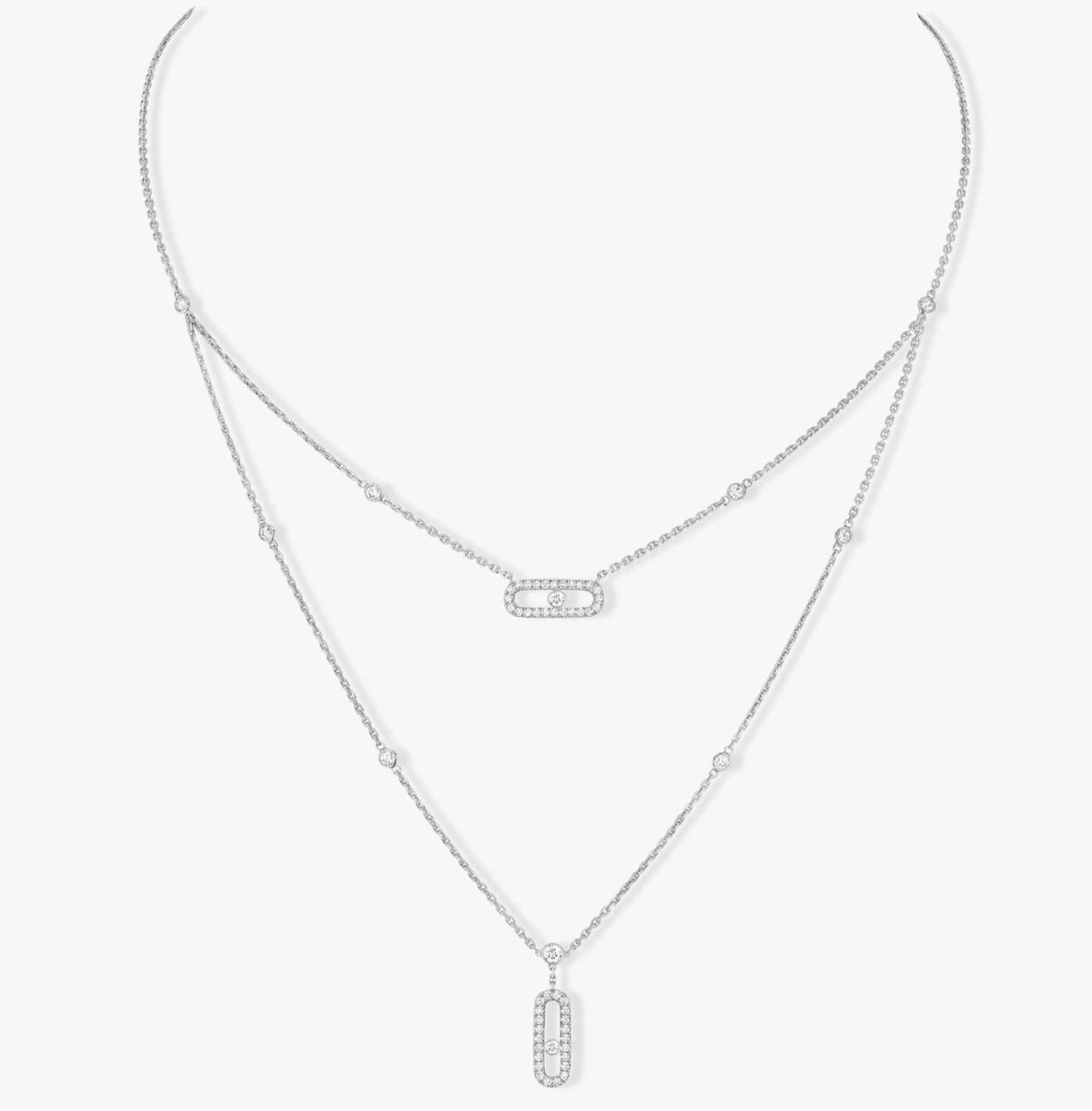 EXCLUSIVE | Mollyanne Diamanté Halskæde