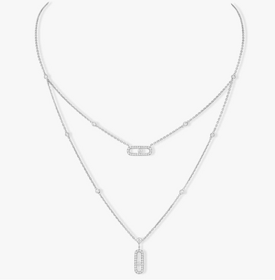 EXCLUSIVE | Mollyanne Diamanté Halskæde