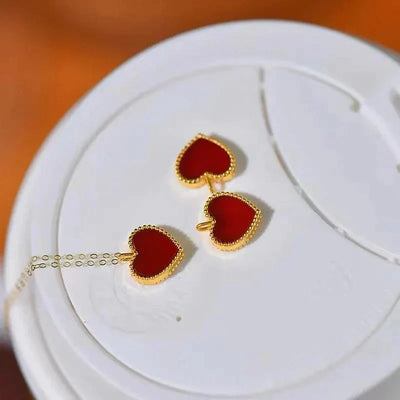 Heart Halskæde – Guld