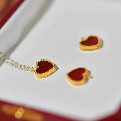 Heart Halskæde – Guld