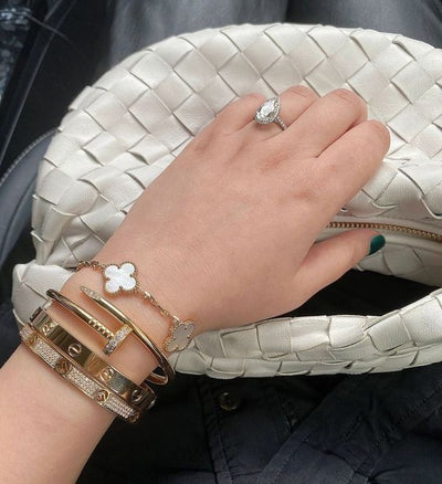 SPIKE | Guld-armbånd Prestige