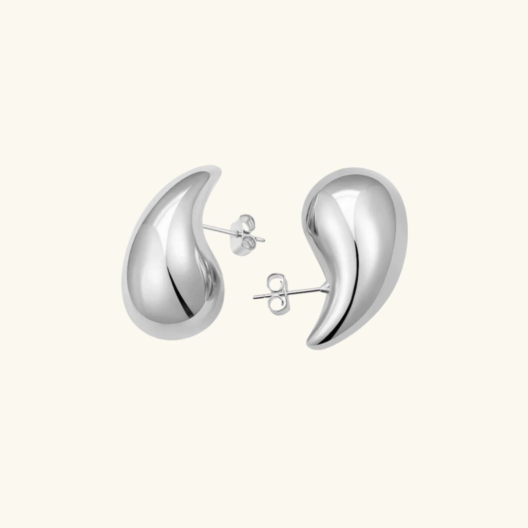 Sandra Teardrop Guld Øreringe